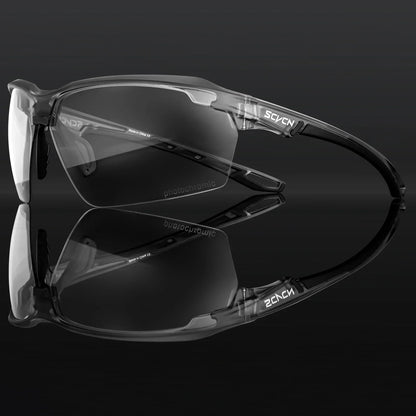 SCVCN Photochromic Glasses Cycling Sunglasses UV400 Hiking Goggles Men Outdoor Sports Glasses Women Driving Bicycle Bike Eyewear