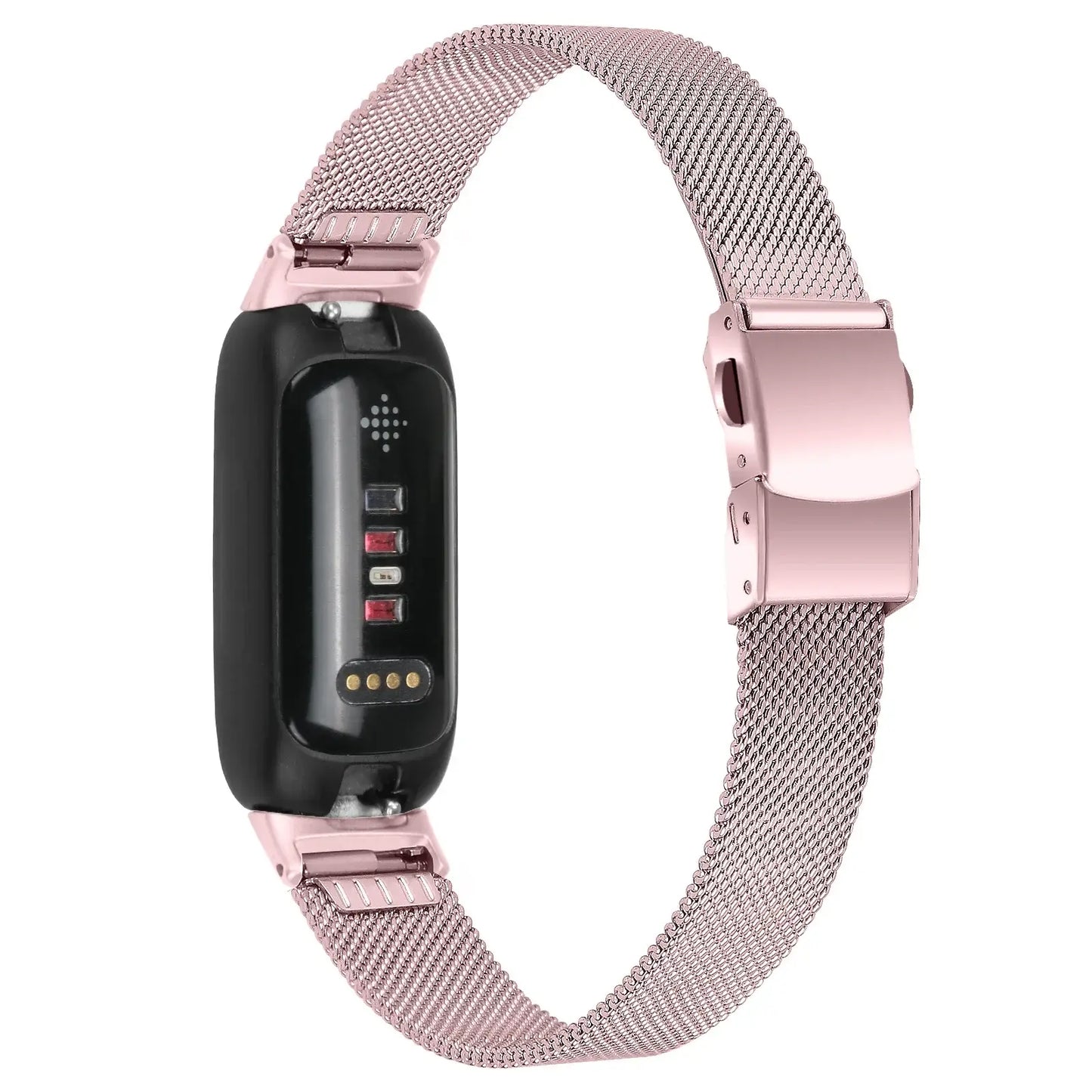 Fitbit Inspire 3 Thin Stainless Steel Band – Sleek Minimalist Metal Strap