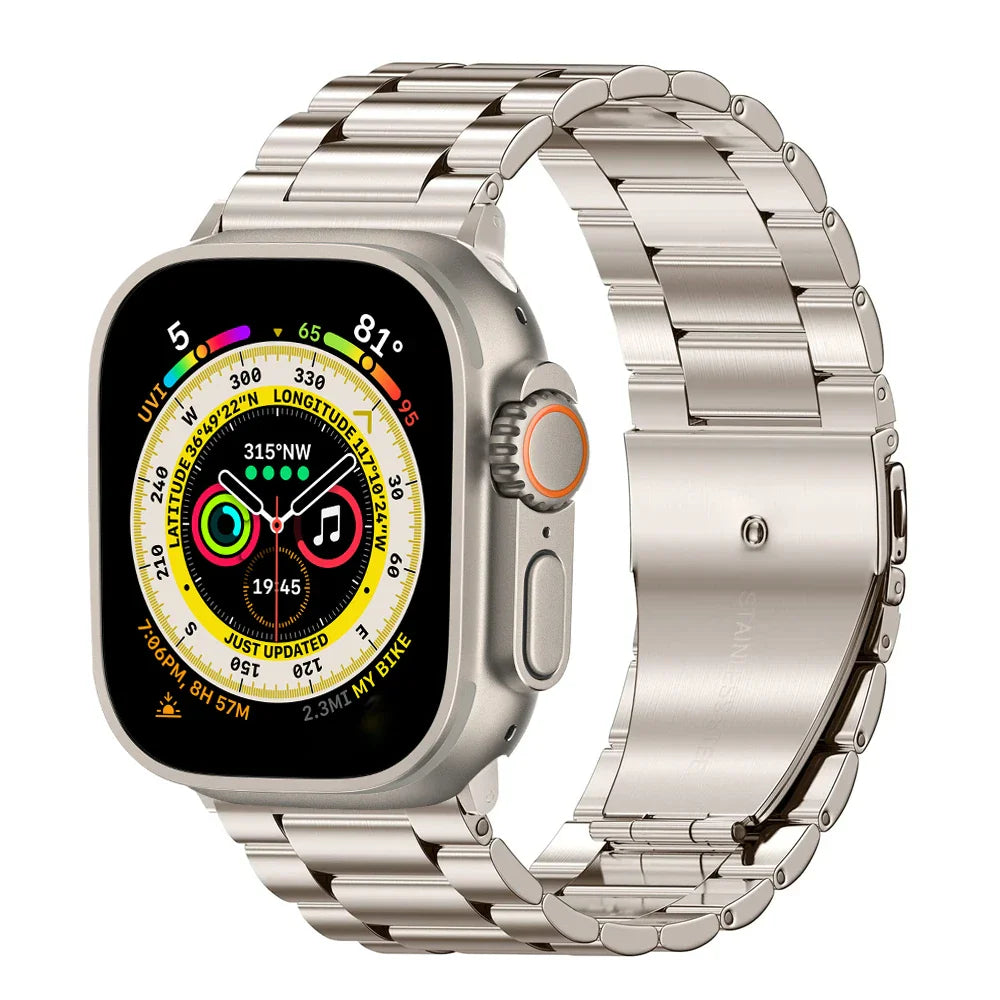 Apple Watch Stainless Steel Band - Premium Metal Bracelet