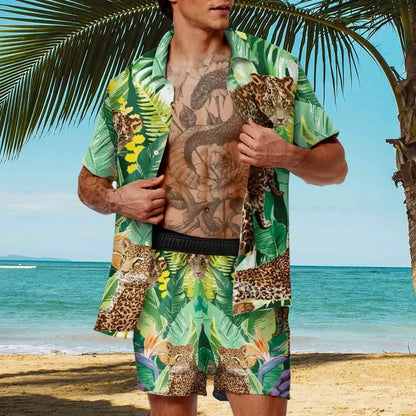 Comfortable vacay men beach short set