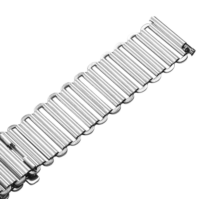 Samsung Galaxy Watch 7, 6, 5, 4 & FE Vintage Ladder Link Steel Bracelet