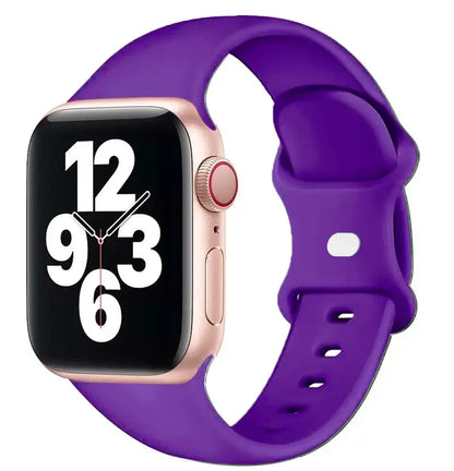 Apple Watch Silicone Band - Soft Waterproof Flexible Strap