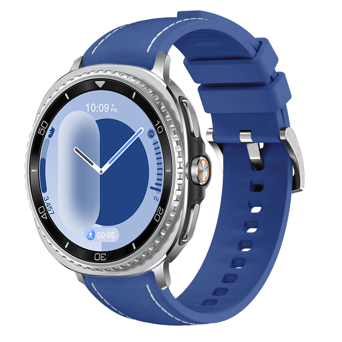 Samsung Galaxy Watch8, 8 Classic & 9 Leather & Silicone Hybrid Band