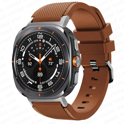 Samsung Galaxy Watch Ultra, 7, 6, 5 & FE Silicone Sport Band