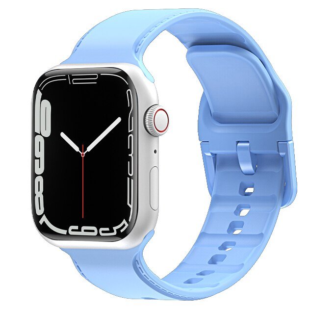 Silicone Apple Watch Band Series 11/10/9/8/7/6/5/4/ SE / Ultra 1/2/3