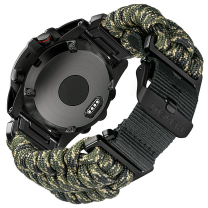 Garmin QuickFit 22/26mm Braided Paracord Band