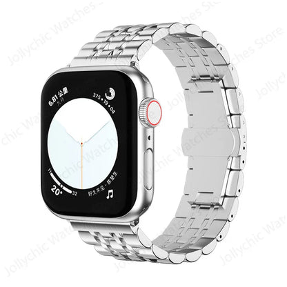 Apple Watch Stainless Steel Band - Elegant, Durable Design