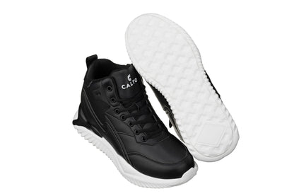 CALTO - S3060 - 4 Inches Taller (Black) - Lightweight Sneakers - Triathlete Store