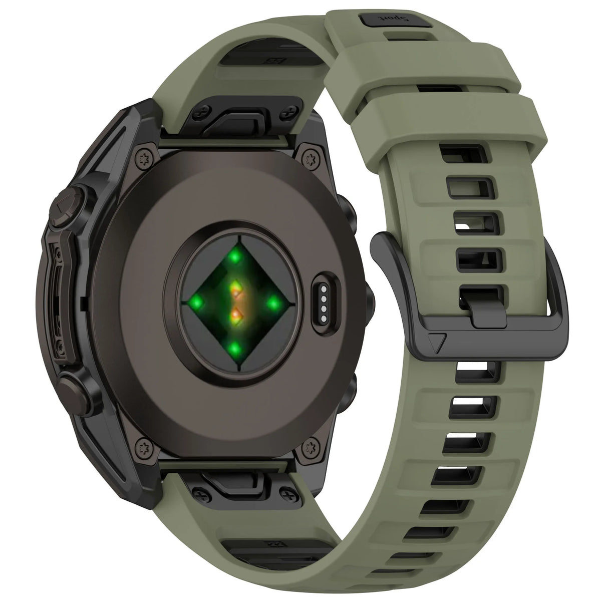 Garmin QuickFit 22/26mm Two-Tone Silicone Buckle Band