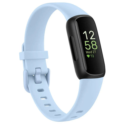 Fitbit Inspire 3 Silicone Band – Soft Waterproof Strap