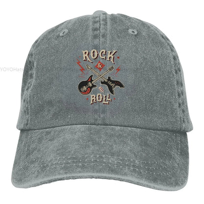 Rock N Roll Multicolor Caps