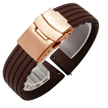 Suunto Race, Vertical & 9 Peak Ribbed Silicone Band, Folding Clasp