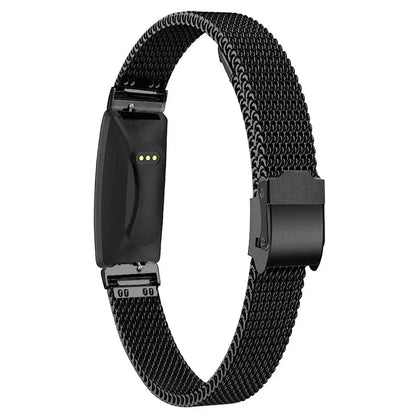 Fitbit Inspire 3, 2, 1, HR Stainless Steel Band