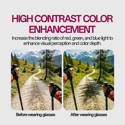 SCVCN Mountain Climbing Glasses Men Running Sunglasses Women MTB Hiking Bicycle Cycling Goggles UV400 Outdoor Sports Protection