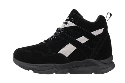 CALTO - S33594 - 4 Inches Taller (Black/Grey) - Sneakers - Triathlete Store