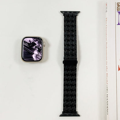 Women Gold Wristband for Apple Watch Band Series 11/10/9/8/7/6/5/4/ SE / Ultra 1/2/3