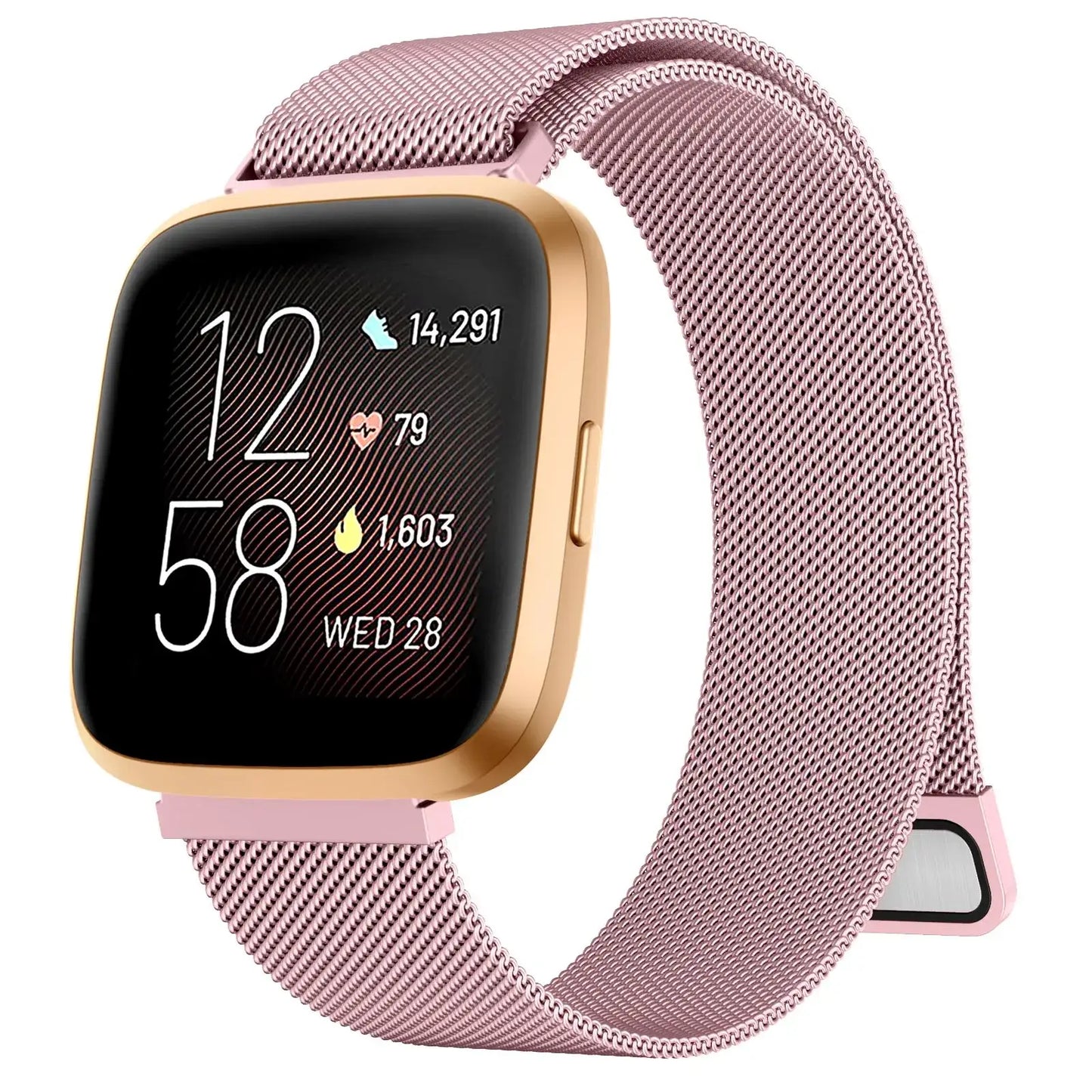 Fitbit Versa & Sense Metal Band - Premium Steel Strap