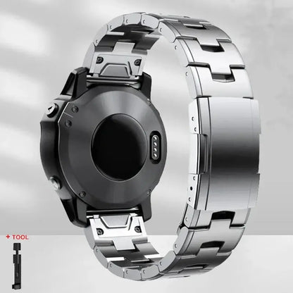 Garmin QuickFit 22/26mm Metal Link Band in Several Link Styles