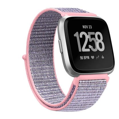 Nylon Velcro Fitbit Versa & Sense Bands