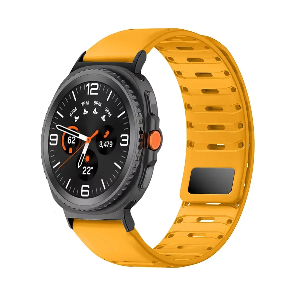 Samsung Galaxy Watch8, 9 & Ultra Magnetic Silicone Sport Band