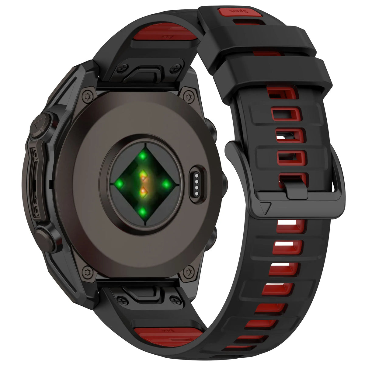Garmin QuickFit 22/26mm Two-Tone Silicone Buckle Band