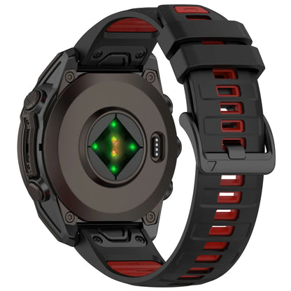 Garmin QuickFit 22/26mm Two-Tone Silicone Buckle Band
