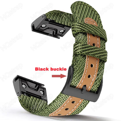 Garmin Sport Nylon Strap - Breathable Comfortable Design