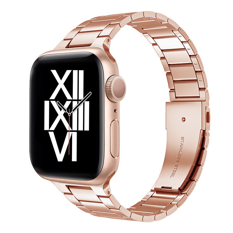 Stainless Steel Apple Watch Band Series 11/10/9/8/7/6/5/4/ SE / Ultra 1/2/3