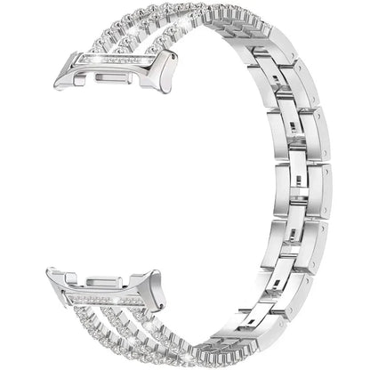 Samsung Galaxy Watch8, 8 Classic & 9 Rhinestone Double-Chain Bracelet