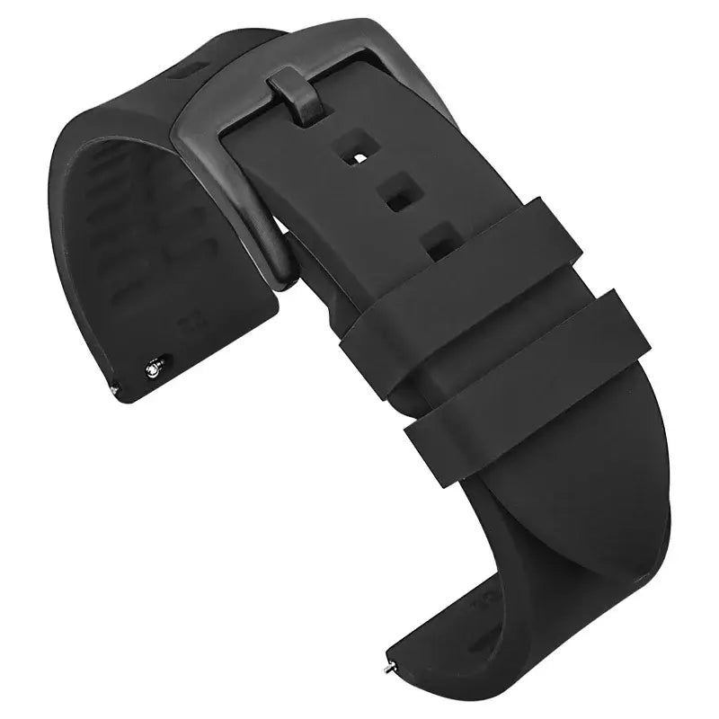 TicWatch Pro 5, Pro 3 & E3 Smooth Silicone Band, Textured Underside