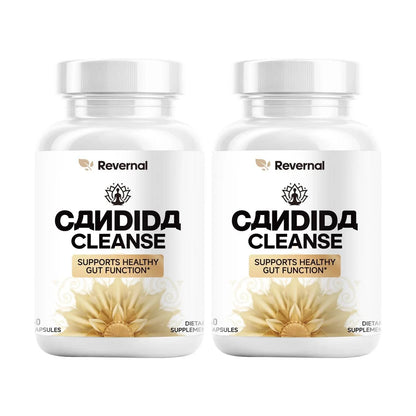Candida Cleanse - Gut & Colon Support (60 Capsules) - for Men & Women - Natural Herbs for Intestinal Detox - Anti Yeast Overgrow