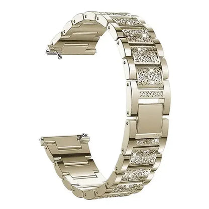 Samsung Galaxy Watch 7, 6, 5, 4 & FE Women's Rhinestone Link Bracelet