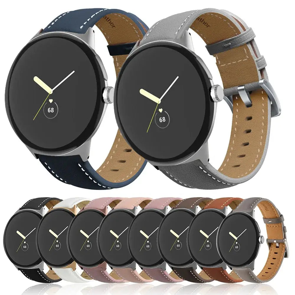 Google Pixel Leather Strap - Premium Quality Classic Band
