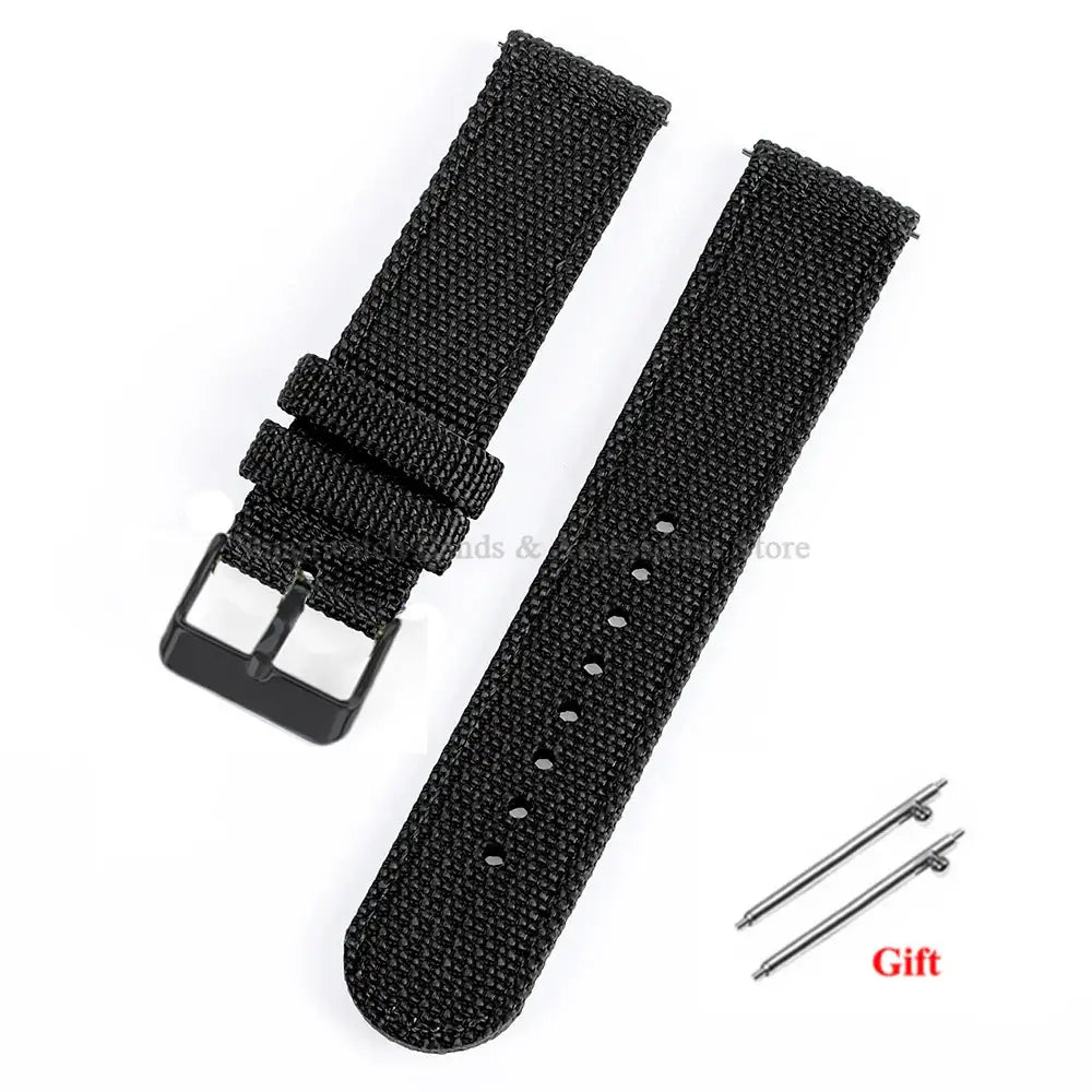 TicWatch Pro 5, Pro 3 & E3 Woven Nylon Band with Buckle Options