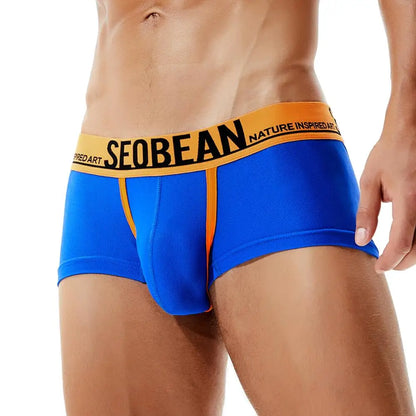 SEOBEAN Men’s Mesh Boxer Shorts – Breathable Stretch Underwear