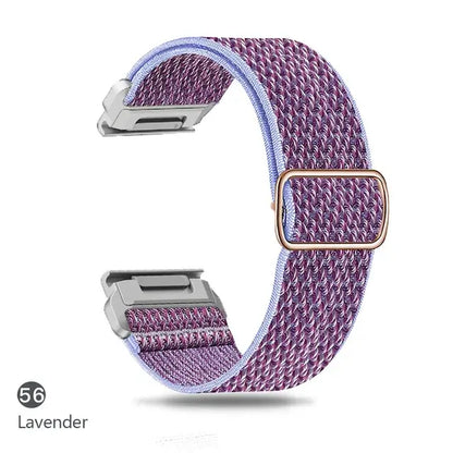 Garmin Elastic Nylon Band - Stylish, Comfortable - QuickFit
