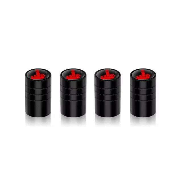 4PCS Aluminium Valve Stem Caps