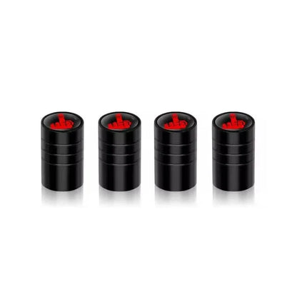 4PCS Aluminium Valve Stem Caps