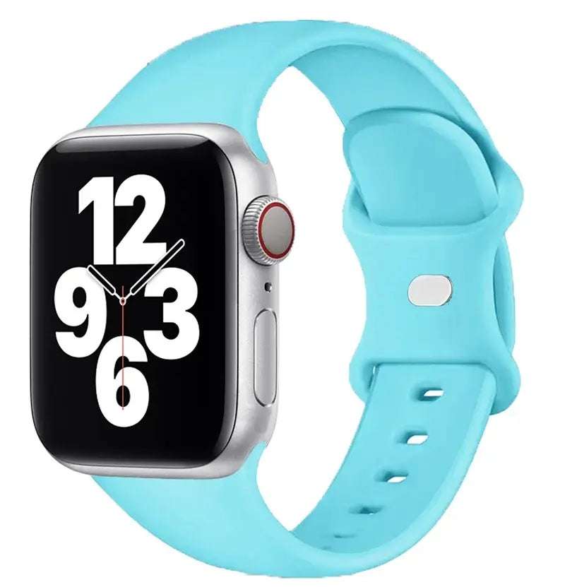 Apple Watch Silicone Band - Soft Waterproof Flexible Strap
