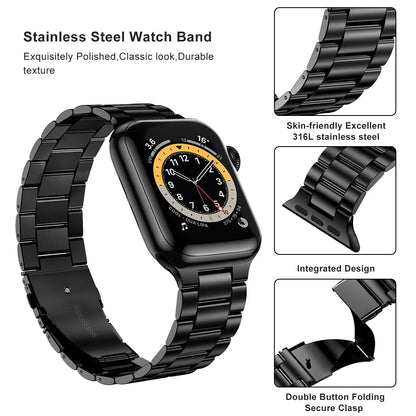 Apple Watch Stainless Steel Band - Premium Metal Bracelet