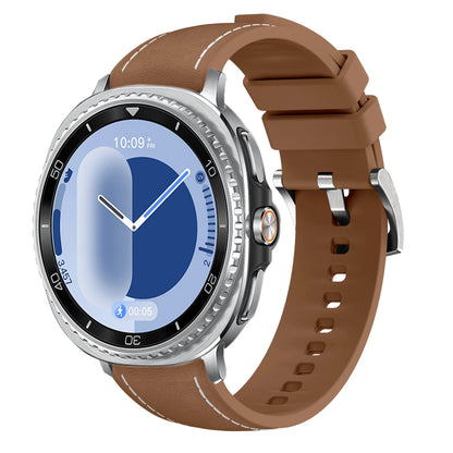 Samsung Galaxy Watch8, 8 Classic & 9 Leather & Silicone Hybrid Band