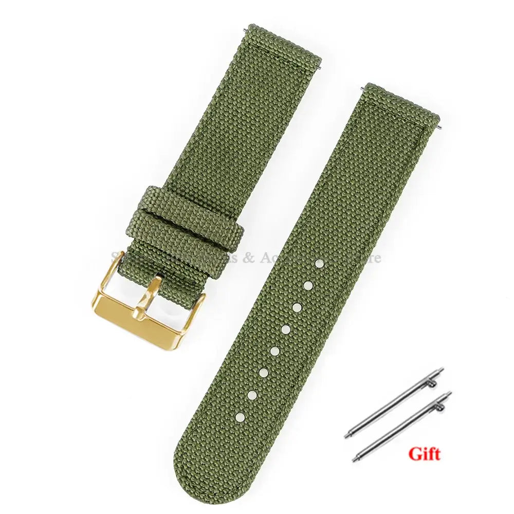 TicWatch Pro 5, Pro 3 & E3 Woven Nylon Band with Buckle Options