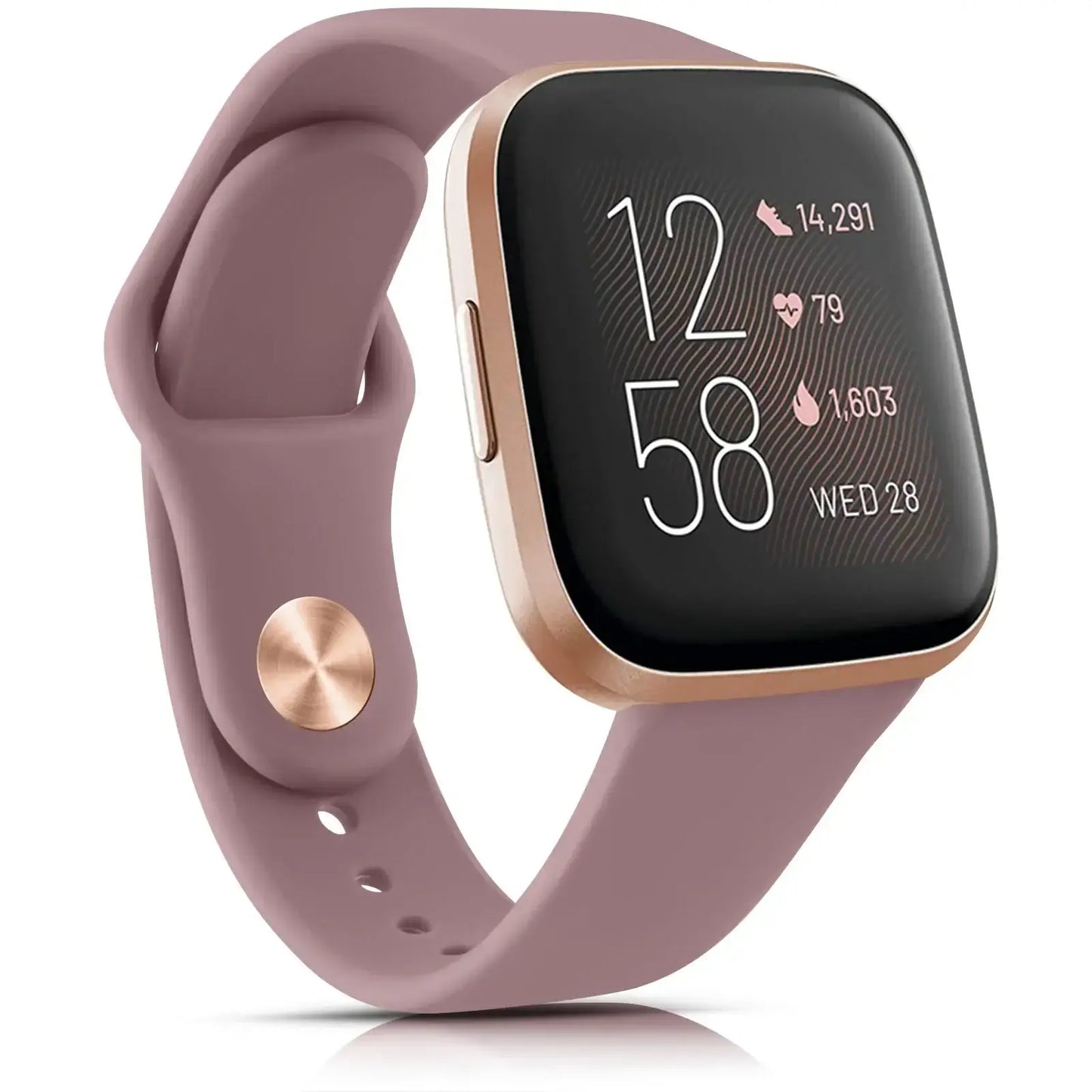 Fitbit Versa & Sense Silicone Strap - Soft Waterproof Design