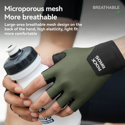 ROCKBROS S403 Minimalist Half Finger Cycling Gloves
