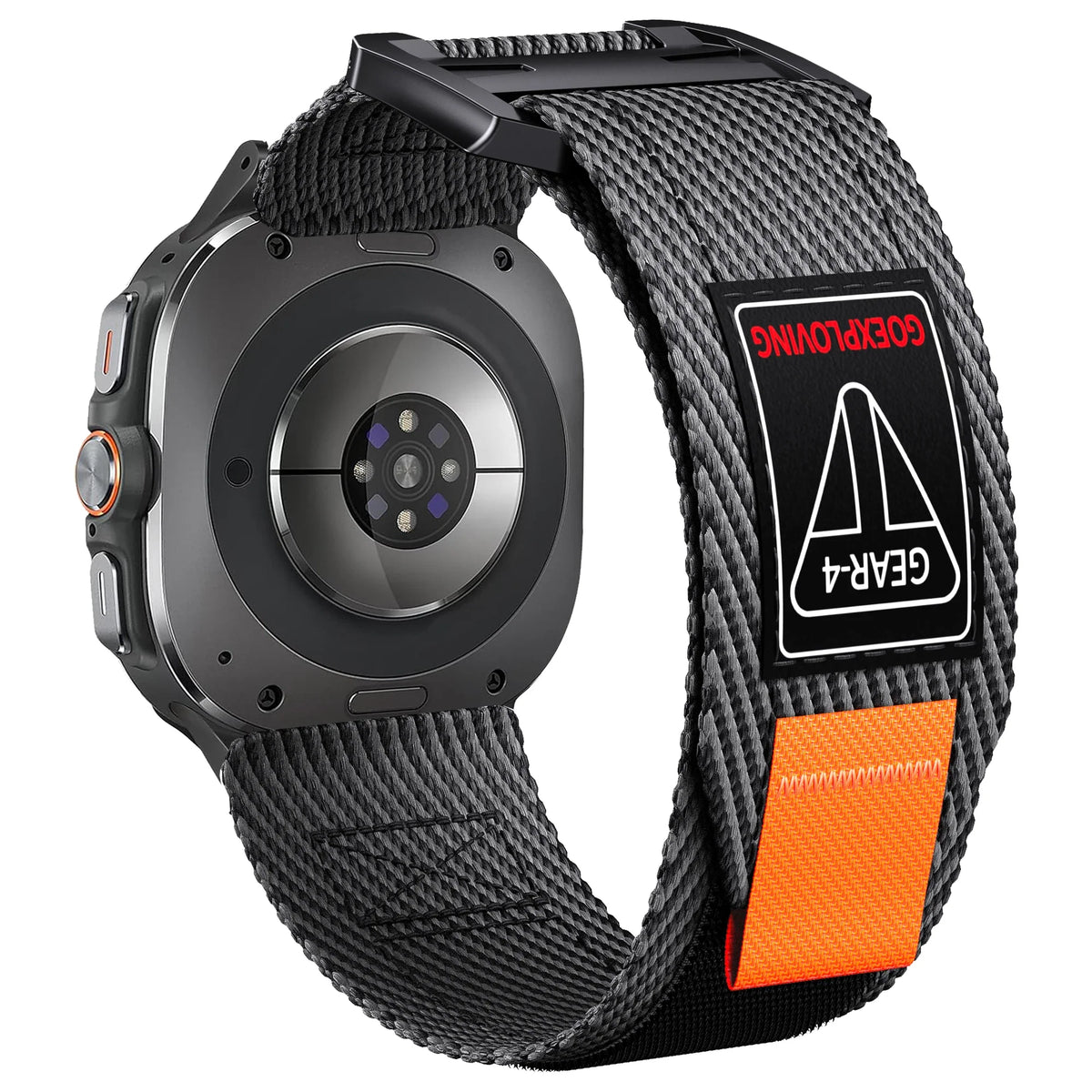 Samsung Galaxy Watch Ultra & Ultra 2 Nylon Hook-and-Loop Trail Band