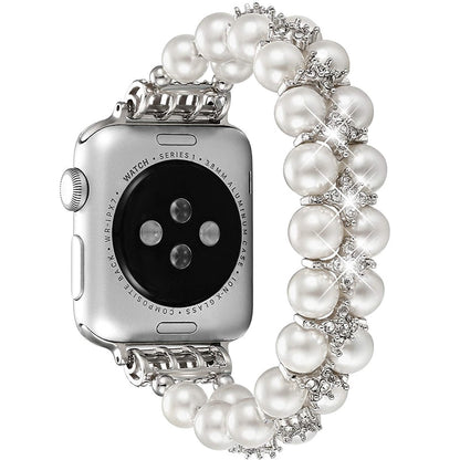 Pearl Strap for Apple Watch Band Series 11/10/9/8/7/6/5/4/ SE / Ultra 1/2/3