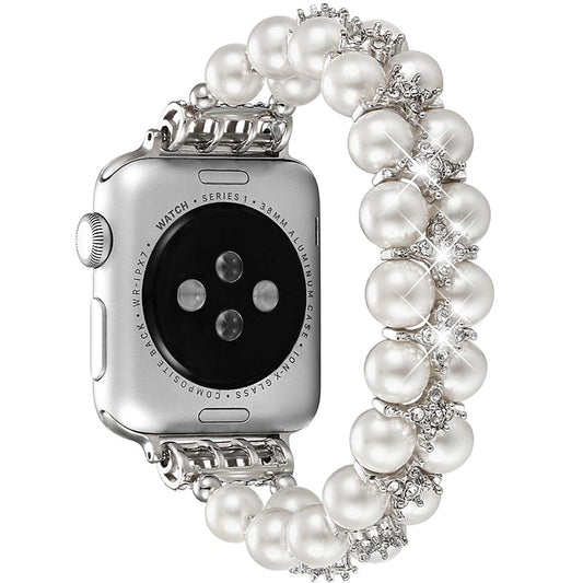 Pearl Strap for Apple Watch Band Series 11/10/9/8/7/6/5/4/ SE / Ultra 1/2/3