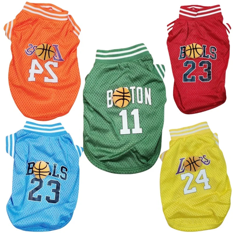 Mesh Breathable Pet Dog Clothes Puppy Vests Casual T-Shirt