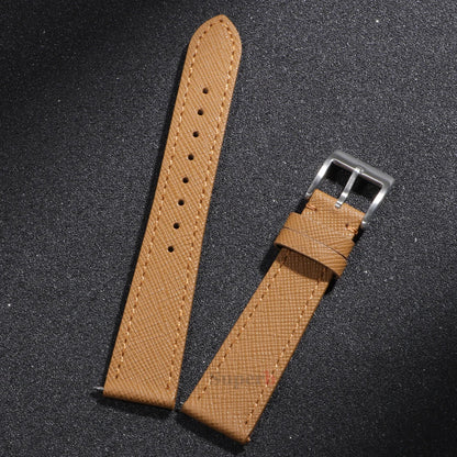 Samsung Galaxy Watch 7, 6, 5, 4 & FE Saffiano Leather Band