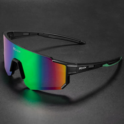 SCVCN Photochromic Cycling Glasses Night Riding Glasses Outdoor Sport Travel Sunglasses Men Women MTB Bike Golf Driving Eyewear